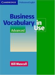Business vocabulary in use by Bill Mascull