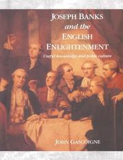 Cover of: Joseph Banks and the English Enlightenment by John Gascoigne