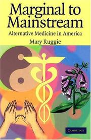 Cover of: Marginal to Mainstream by Mary Ruggie