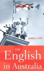 Cover of: The English in Australia by Jupp, James.