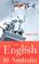 Cover of: The English in Australia