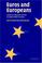 Cover of: Euros and Europeans