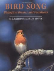 Cover of: Bird Song: Biological Themes and Variations