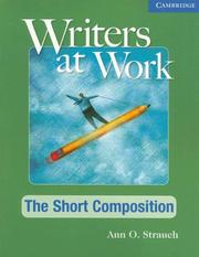 Cover of: Writers at work.