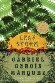 Cover of: Leaf storm and other stories by Gabriel García Márquez