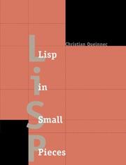 Cover of: Lisp in Small Pieces by Christian Queinnec, Christian Queinnec