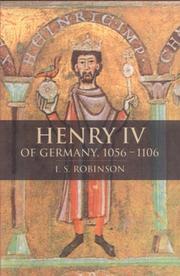 Cover of: Henry IV of Germany 10561106 by I. S. Robinson