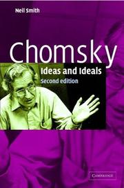 Cover of: Chomsky by Neil Smith