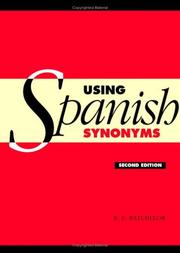 Cover of: Using Spanish synonyms