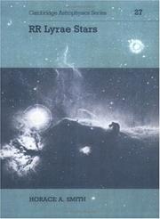 Cover of: RR Lyrae stars by Horace A. Smith
