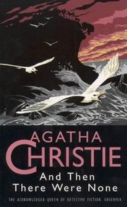 Cover of: And Then There Were None (The Christie Collection) by Agatha Christie
