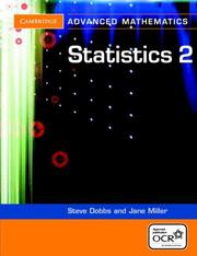 Cover of: Statistics 2 for OCR (Cambridge Advanced Level Mathematics)
