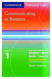 Cover of: Communicating in Business Audio Cassette Set