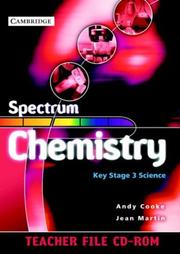 Cover of: Spectrum Chemistry Teacher File CD-ROM (Spectrum Key Stage 3 Science)