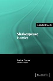 Cover of: Shakespeare by Paul A. Cantor