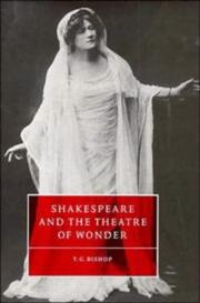 Cover of: Shakespeare and the theatre of wonder