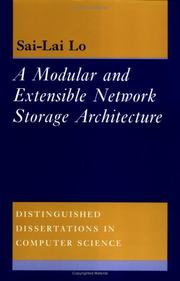 Cover of: A modular and extensible network storage architecture