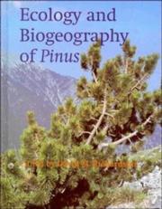 Cover of: Ecology and biogeography of Pinus by edited by David M. Richardson.