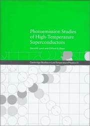 Cover of: Photoemission studies of high-temperature superconductors