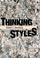 Cover of: Thinking styles