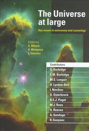 Cover of: The Universe at Large by 