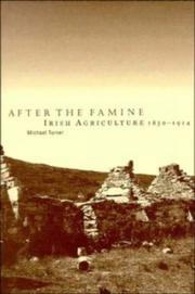 Cover of: After the famine: Irish agriculture, 1850-1914