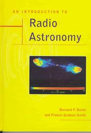 Cover of: An Introduction to Radio Astronomy by Bernard F. Burke, Francis Graham-Smith