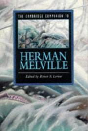 Cover of: The Cambridge companion to Herman Melville by edited by Robert S. Levine.