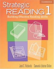 Cover of: Strategic reading 1: building effective reading skills : student's book