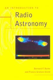 Cover of: An introduction to radio astronomy by Bernard F. Burke
