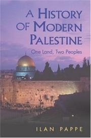 Cover of: A History of Modern Palestine by Ilan Pappé