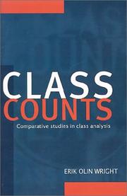 Cover of: Class Counts by Erik Olin Wright