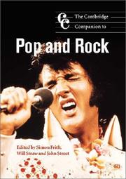 Cover of: The Cambridge Companion to Pop and Rock (Cambridge Companions to Music) by 