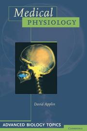 Cover of: Medical Physiology (Advanced Biology Topics)