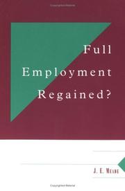 Full employment regained? by J. E. Meade