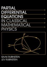 Cover of: Partial Differential Equations in Classical Mathematical Physics
