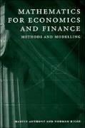 Cover of: Mathematics for economics and finance: methods and modelling