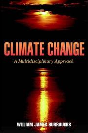 Cover of: Climate Change by William James Burroughs