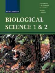 Cover of: Biological Science 1 and 2 (Advanced Biology)