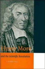 Cover of: Henry More, and the scientific revolution