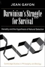 Cover of: Darwinism's struggle for survival by Jean Gayon
