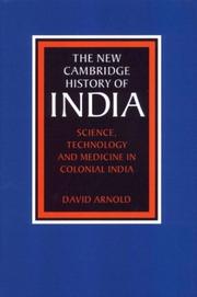 Cover of: Science, technology, and medicine in Colonial India by Arnold, David