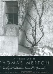 Cover of: A Year with Thomas Merton: Daily Meditations from His Journals