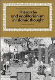 Hierarchy and egalitarianism in Islamic thought by Louise Marlow
