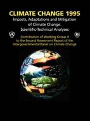 Cover of: Climate change, 1995 | 