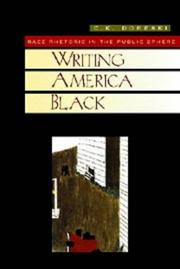 Writing America Black by Carole Doreski