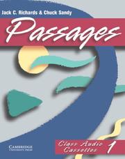 Cover of: Passages Class cassettes 1 | Jack C. Richards