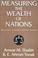 Cover of: Measuring the wealth of nations