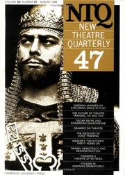 Cover of: New Theatre Quarterly 47 (New Theatre Quarterly) by 