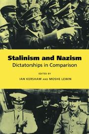 Cover of: Stalinism and Nazism by edited by Ian Kershaw and Moshe Lewin.